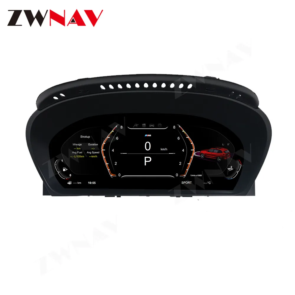 

Digital Cluster Virtual Cockpit M Sport For BMW 5 E60 E61 E62 2002-2008 Car Multimedia Player Dashboard Speed Meter Screen 12.3