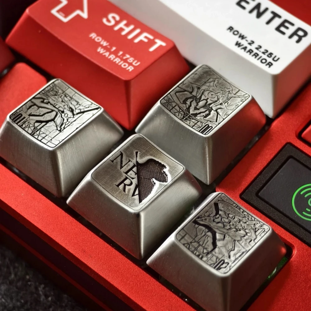 

Аниме Artisan Keycap, металлическая клавиатура с гравировкой на заказ, вишневый профиль ESC/Arrow KeyCap для механических аксессуаров для клавиатуры