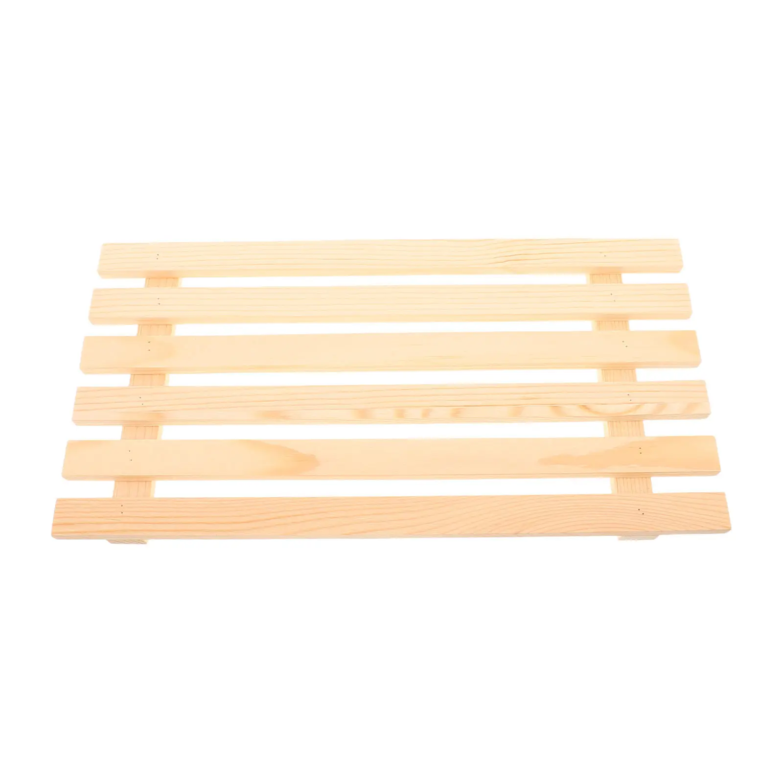 Wooden Mailbox Grate Insert Waterproof Drainage Base Mailbox Bottom Liner Replacement Wood Tray Mail Protection Rack