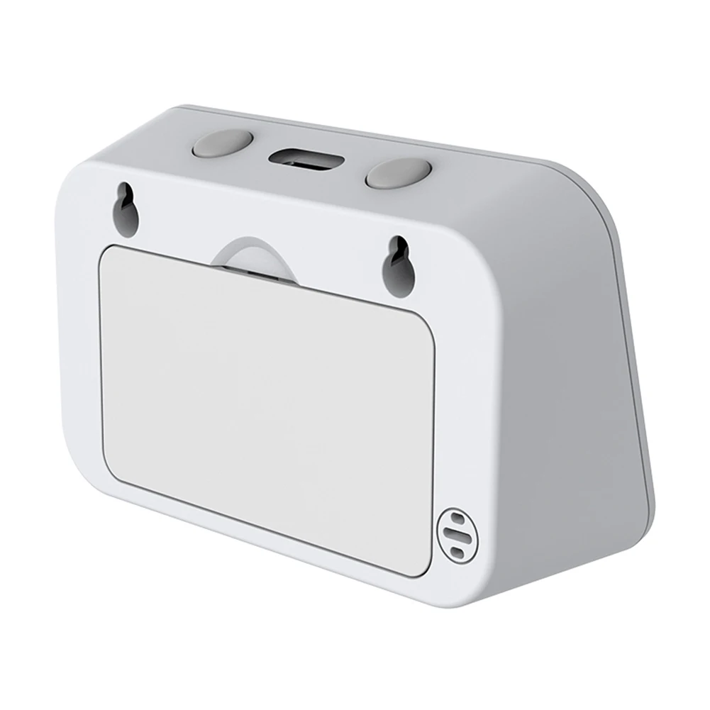 Tuya WiFi مستشعر درجة الحرارة يعمل بالبطارية 4 في 1 مقياس الحرارة والرطوبة شاشة LCD رقمية متوافقة مع بلوتوث 5.0 #6