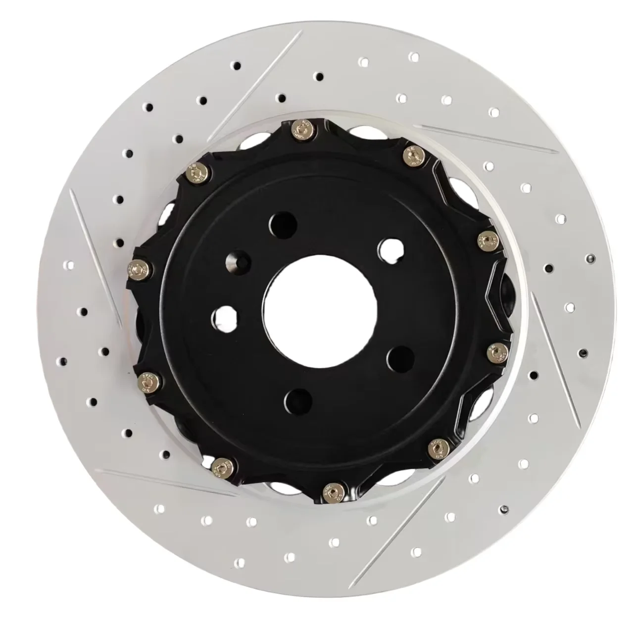 

Rear 356*22mm Drilled and Slotted Disc Brake Brake Disc 4H0615601L for Audi