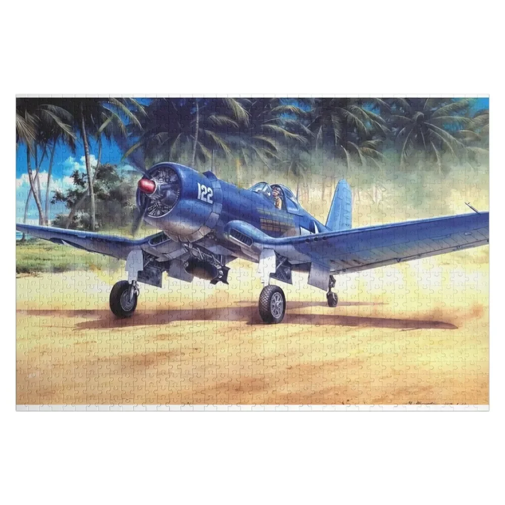 

Corsair F4U Vought Jigsaw Puzzle Custom Toddler Toys Custom Gift Puzzle