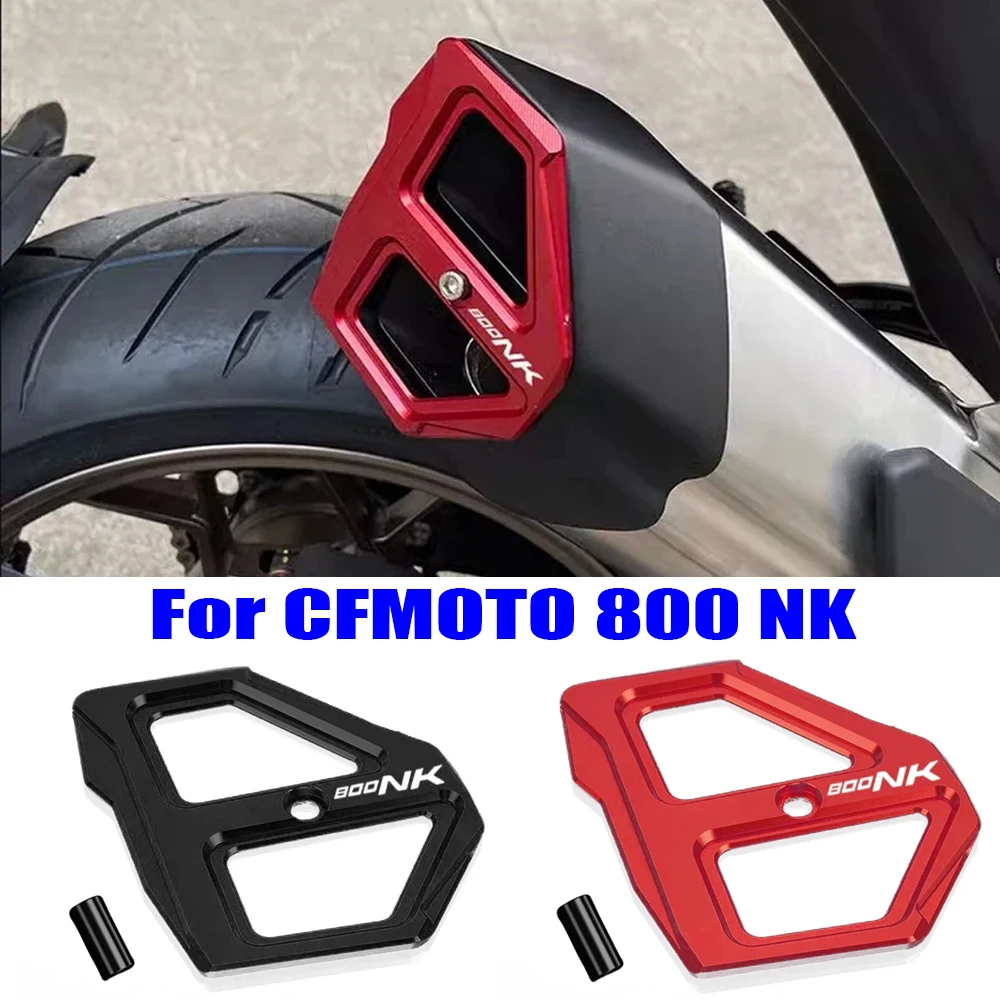 800NK Accessiores Motorcycle Exhaust Hood Guards Cover NK 800 Rear Trim Decorative Cover Pipe Tail End For CFMOTO 800 NK 2023