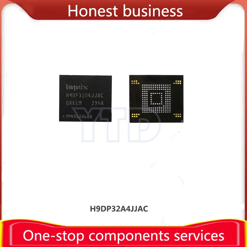 H9DP32A4JJAC 100% working 100% quality EMMC BGA 4G chip mobile phone hard disk memory Computer storage H9DP32A4