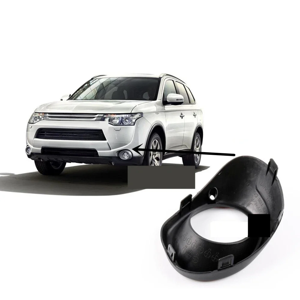 

1 BLACK Fog Lamp Cover for Outlander 2013-2014 GF00 Lamp Cover Front Light Cover for Airtrek L or R or Pair 6400F059