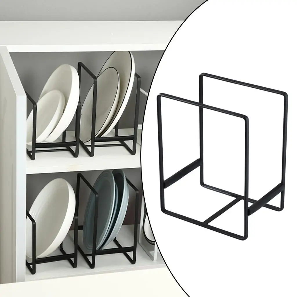 Kitchen Sink Dish Drying Rack Drainboard Iron Storage Organizer for Plates Bowls Cups with Non Slip Coating Rust Proof