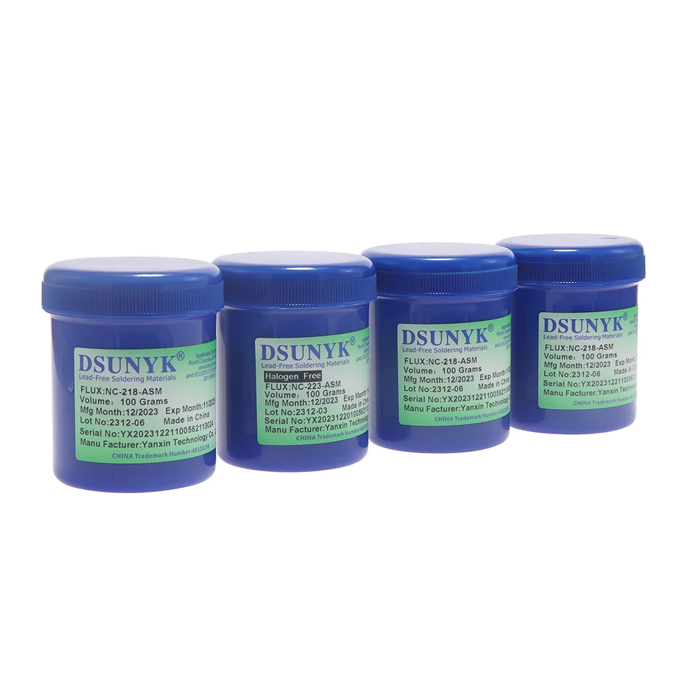 DSUNYK NC-218-ASM Flux for Welding High Qual,100G Soldering Iron Flux No Cleaning Flux Paste for Soldering Flux Welding Flux