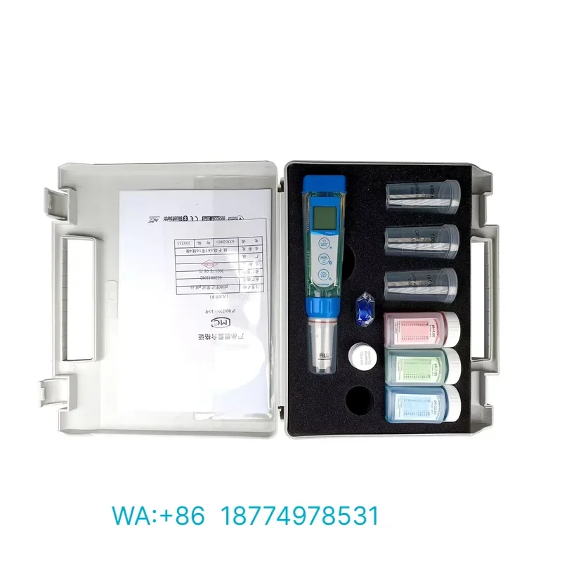 for NADE PH60F-Z Automatic 1 to 3 Points Laboratory Smart Flat pH Tester Kit -2.00~16.00pH for Seamless Water test Experience