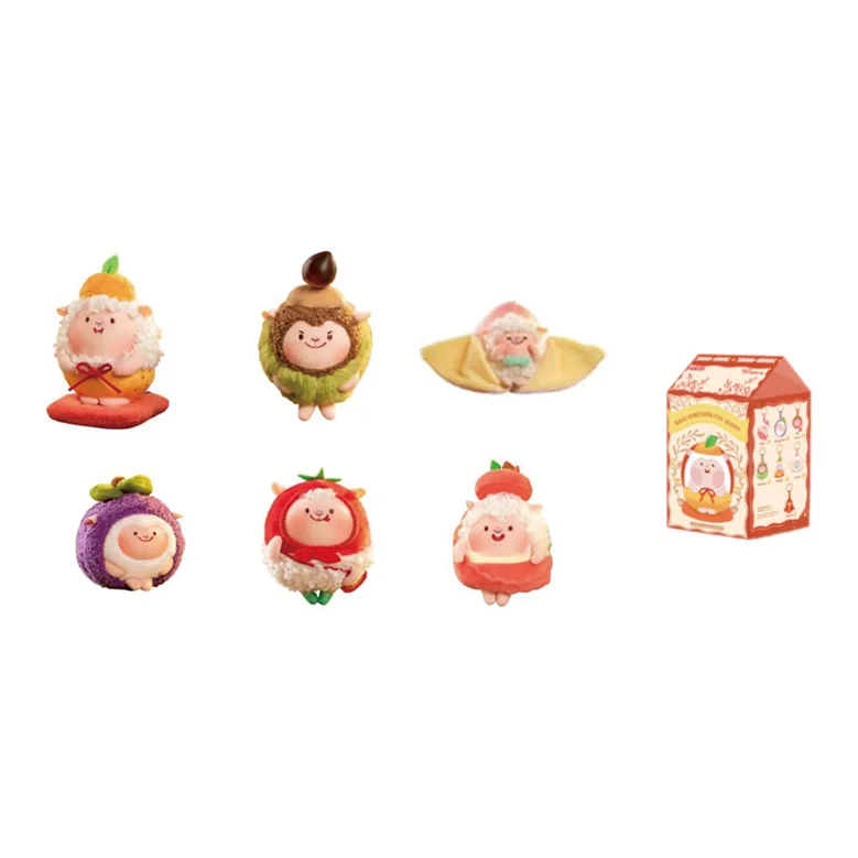POP MART Flying DongDong Sheep A Little Bit X Collection Fun Mystery Boxes Single Mystery Box/Full Box 6 Pcs 1220915009