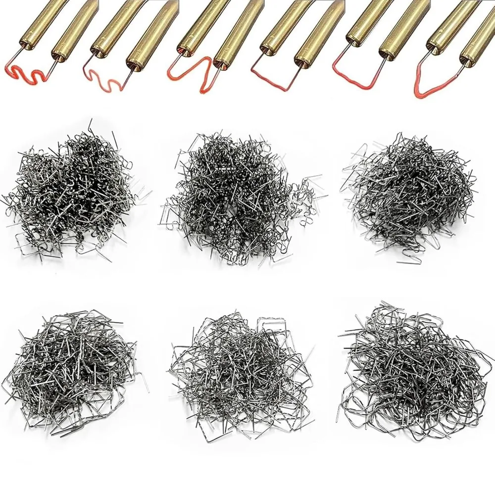 

3000 шт., набор сварщиков для горячих скоб, пластиковые скобы, 6 типов автомобильных пластиковых ремонтных сварочных скоб для всех автомобилей, мебели, игрушечной работы