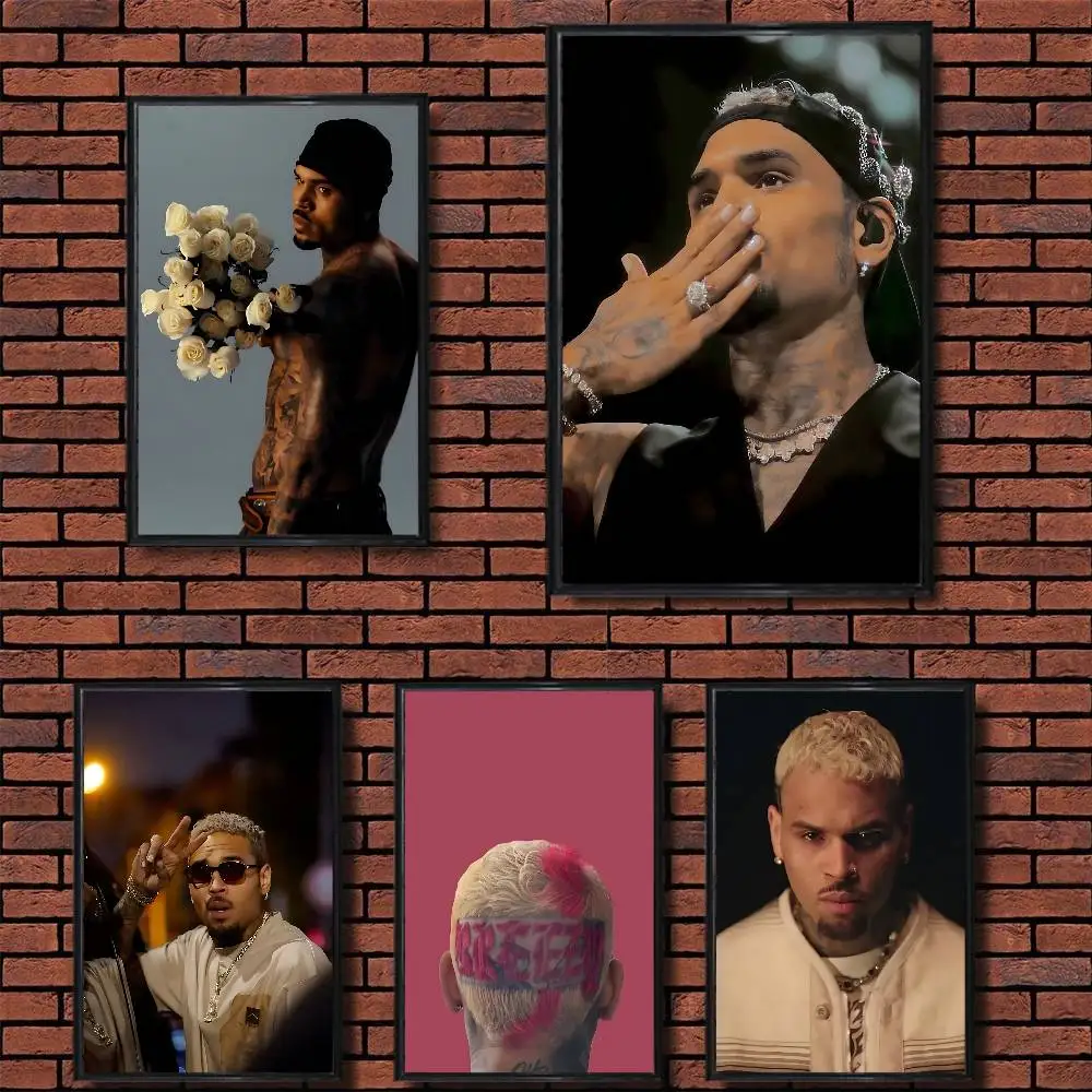 Residuals It Depends Chris Brown Poster Prints Wall Art Picture Painting Gift Living Room Restaurant Bar Large Dec Sticker