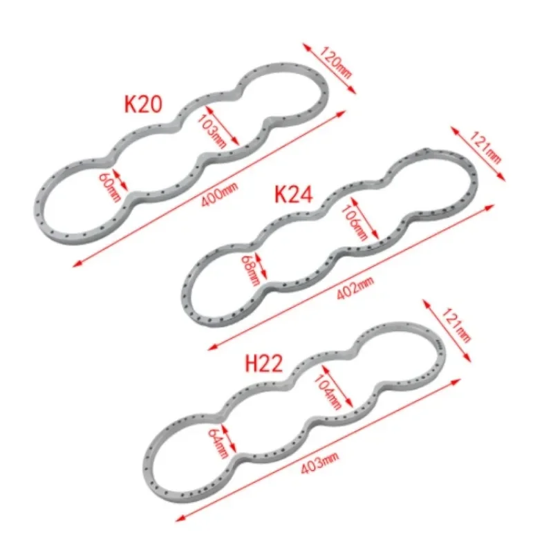 Modified for Honda Civic K20 K24 H22 engine waterway ring, engine block aluminum shield