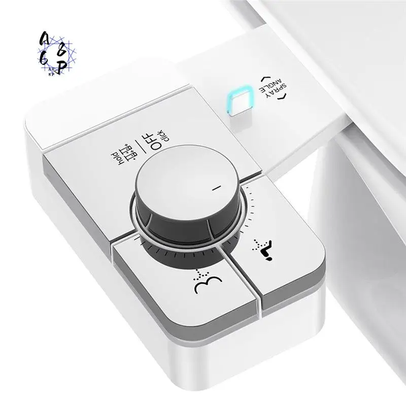 A68P-Bidet Attachment For Toilet Seat,Adjustable Angle Dualnozzle,Self-Cleaning,Non-Electric Bidet For Rear&Feminine Wash(US)