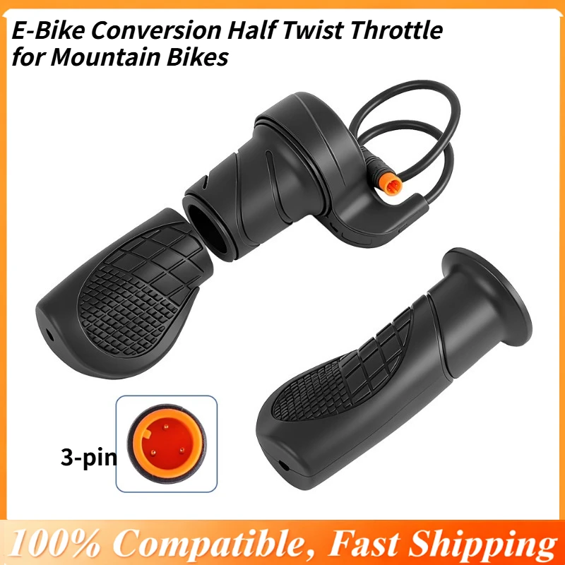 

Ручка газа (акселератор) для электровелосипедов, для горных велосипедов, незаменимая деталь для моторизованных велосипедов