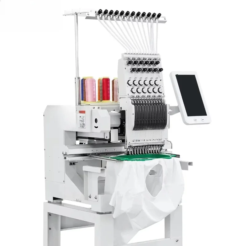 Single head multi-needle embroidery machine 350*230mm embroidery area computer embroidery machine （Deposit Payment Link）