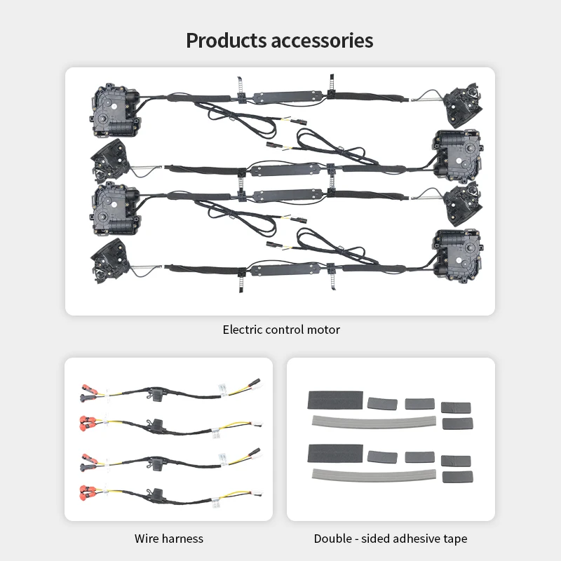 EASYGUARD Self-suction Soft Close Door System for LandCruiser Highlander Prado Corolla Alphard RAV4 Electric Suction Door