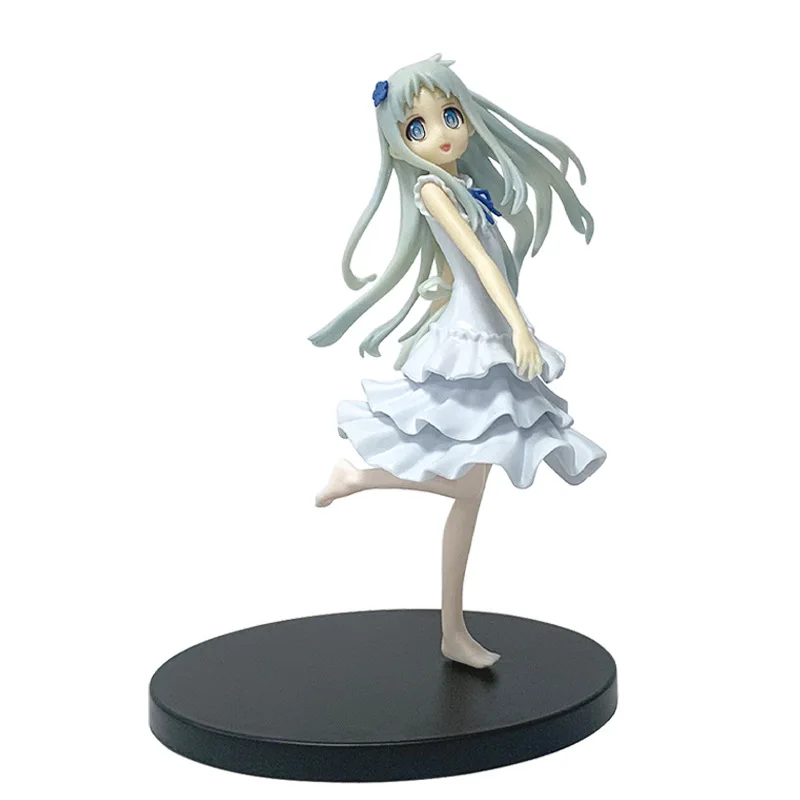 16cm Anohana Menma Standing Pose Anime Collectible Figure Desktop Display for Flower We Saw Fans