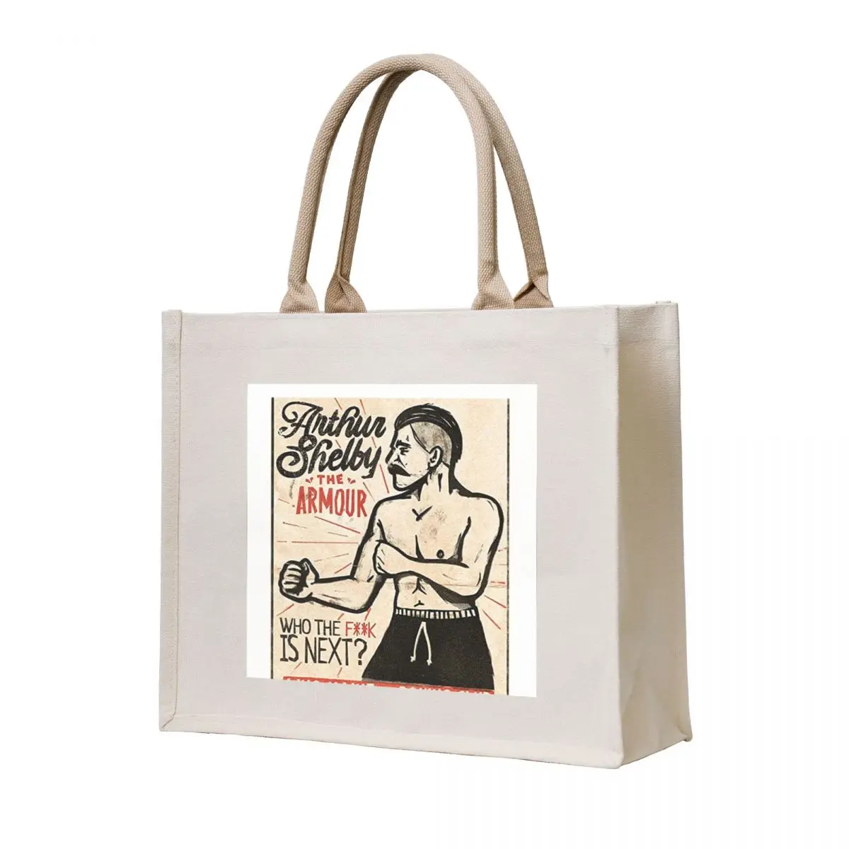 

Arthur Shelby Boxing Of Peaky Blinders Tote Bag tote bag canvas Reusable bags shopping trolley bag