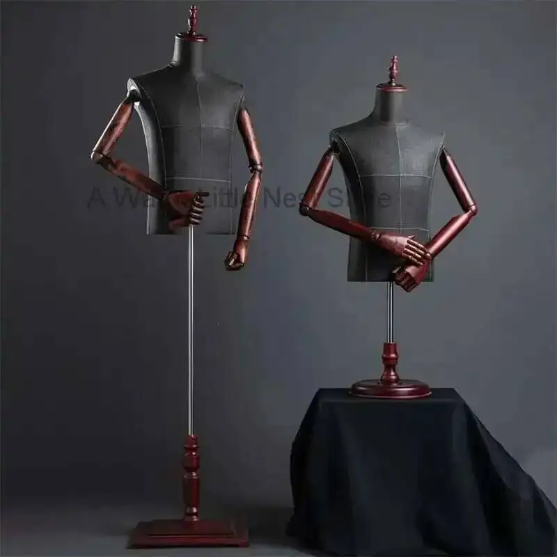 

Male Mannequins Body Props for Men's Clothing Store men's Body Display Rack Upper Body Suit Dress Window Dummy Mannequin Doll Z