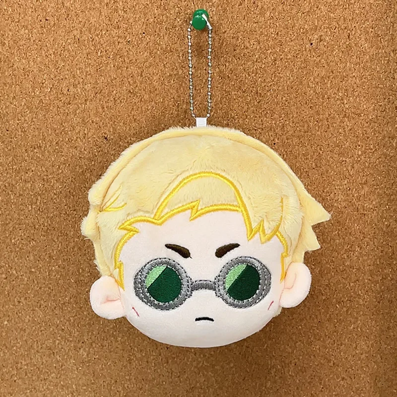 10cm Anime peluche Gojo portachiavi Anime periferiche borsa ciondolo carino bambola di pezza collezione adulti Mini mascotte studenti regali