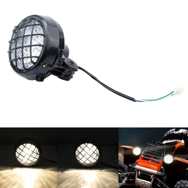 Front Headlight Lamp For 70-150cc 4 Wheel Quad Dirt Bike ATV Buggy for YamahaBanshee 87-2006