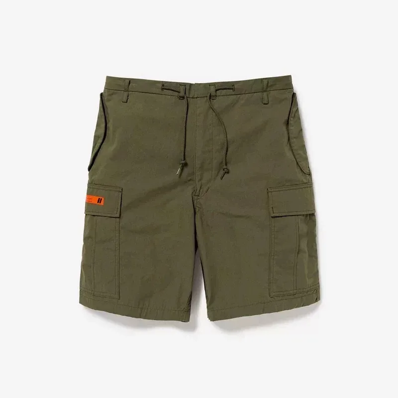 WTAPS 26SS Men's Cargo Shorts Japanese Vintage Streetwear Loose Fit Multi Pocket Military Cargo Shorts Casual Workwear