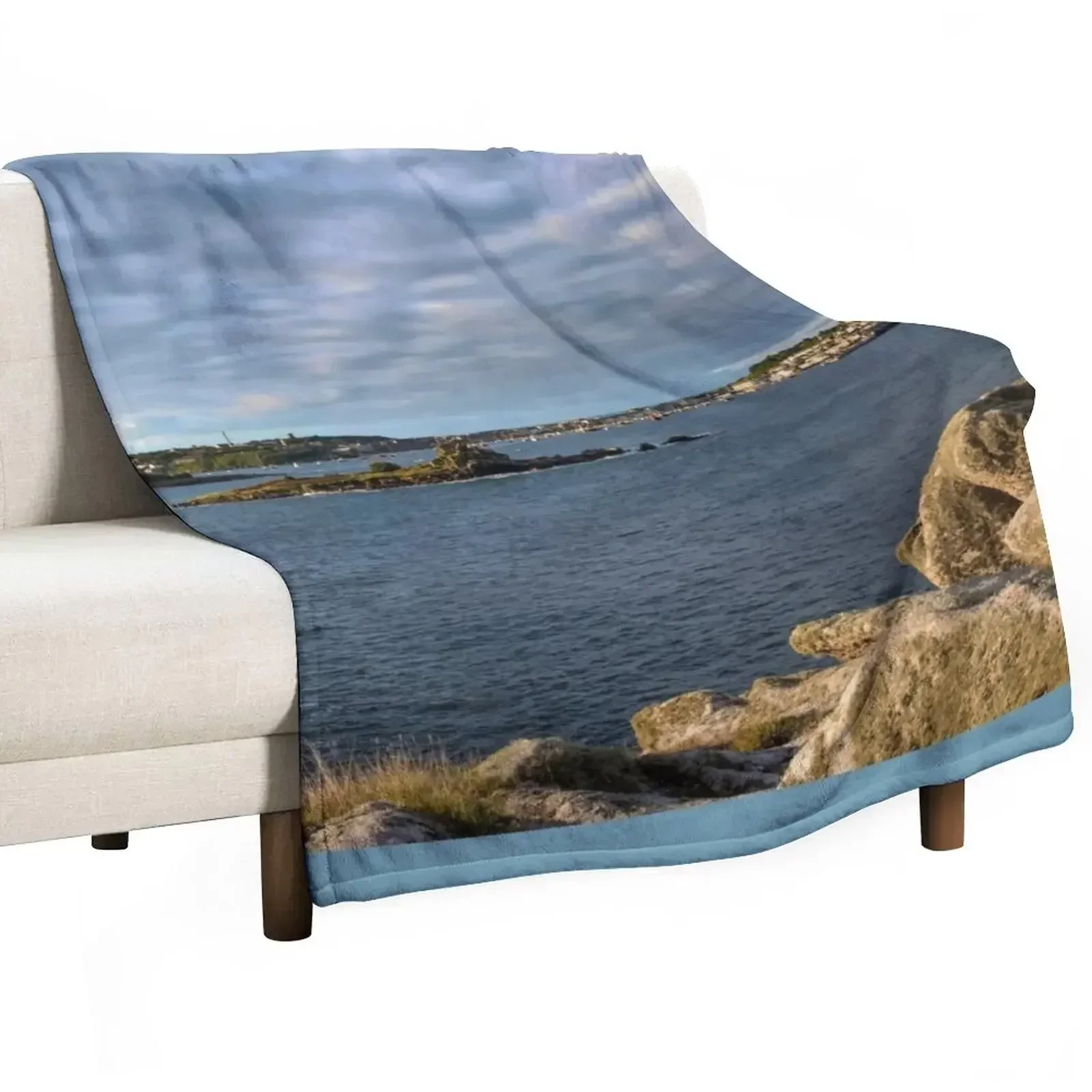 

St Marys, Isles of Scilly Throw Blanket Designers Sleeping Bag Camping Blankets