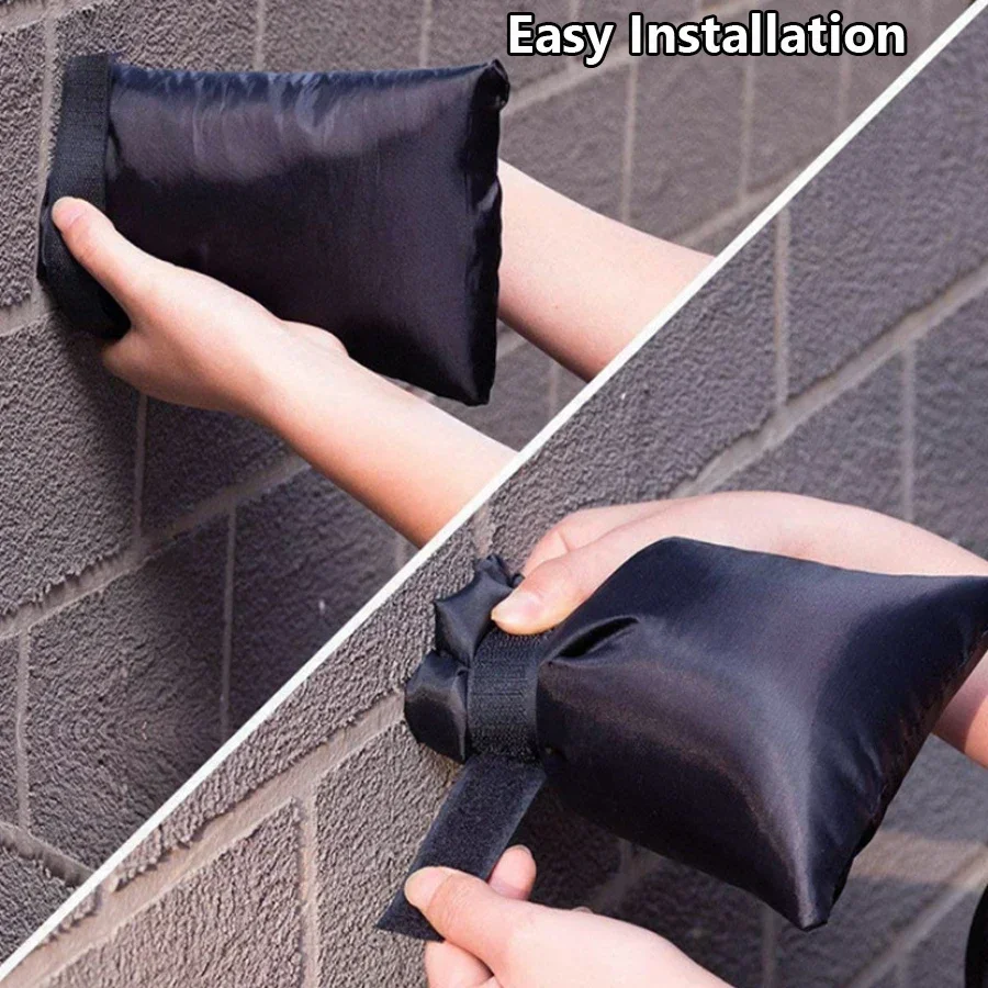 1/3/5 Pcs Outdoor Faucet Cover Black Gray Winter Freeze Protection Insulation Garden Water Tap Protector