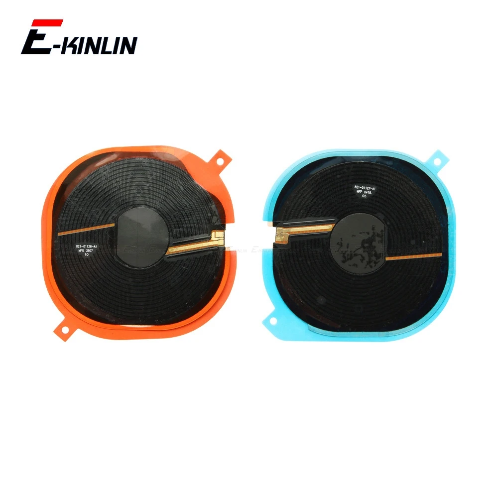 

Зарядное устройство, приемник, индукционная катушка для беспроводной зарядки, модуль компаса NFC, гибкий кабель для iPhone 8 Plus SE 2022 2020 X SE2 SE3, детали