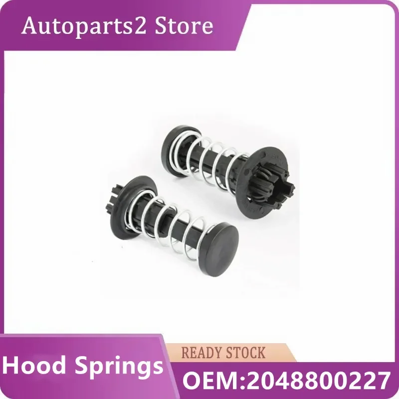 1668800027 2pcs Hood Springs For Mercedes W204 X204 C300 C350 C63 GLK350 High Quality Exterior Car Truck Springs Accessories