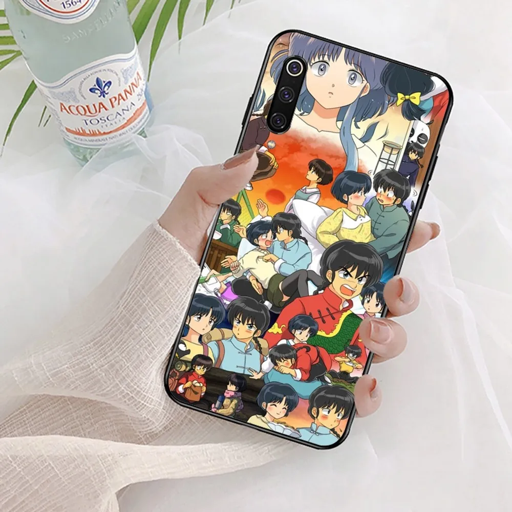 Ranma 1 2 Anime Phone Case For Xiaomi Mi 5X 8 9 10 11 12 lite pro 10T PocoX3pro PocoM3 Note 10 pro lite