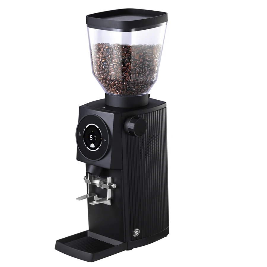 Flat Burrs Commercial Espresso Grinder 83mm Electric Coffee Bean Grinder for Coffee Shop