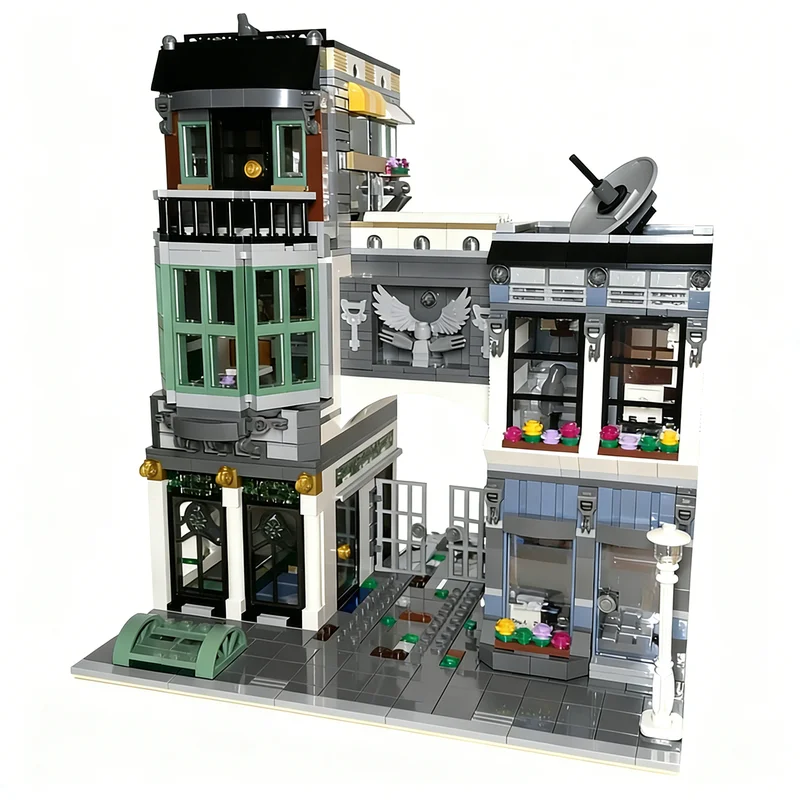 2058 деталей MOC - Ювелир - Модульные здания 
