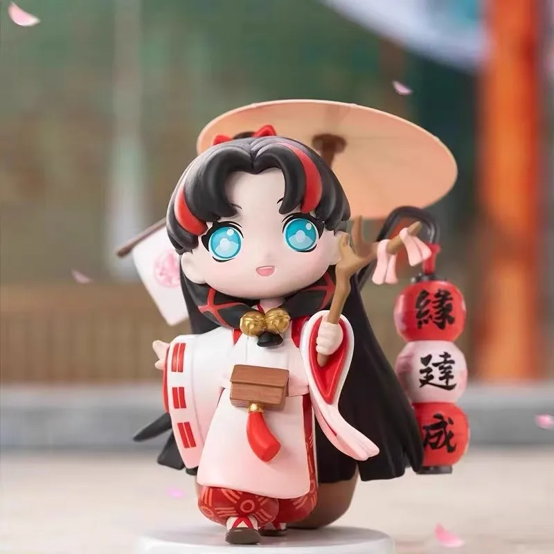 Onmyoji Classic Shikigami Joint Blind Box Trendy Collectible Figures Ashura Jingming Game Mysterious Box Anime Peripheral Gift