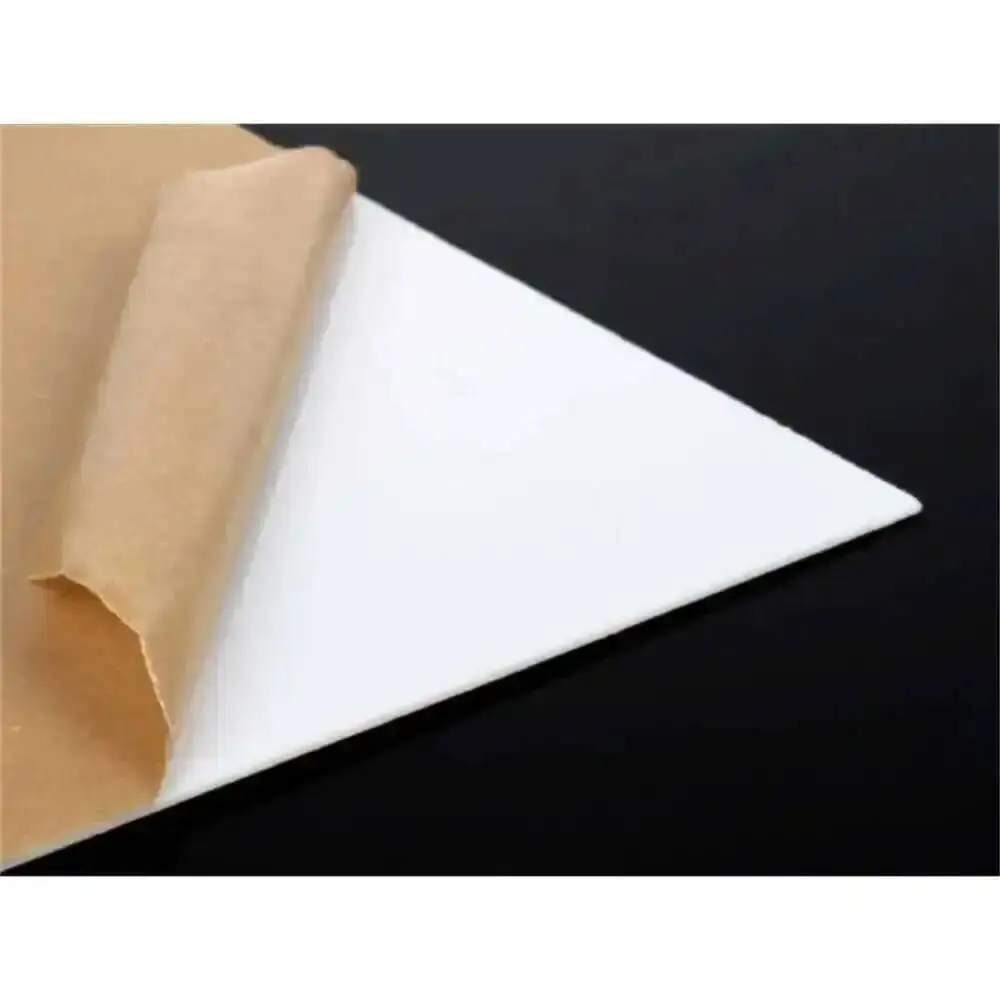 Pure White Light Ivory Plexiglass Plastic Sheet Photopermeability Acrylic Board Organic Glass Polymethyl Methacrylate 100*200mm