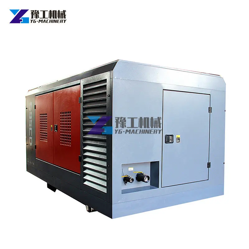 265 Cfm Two Stage High Pressure Screw Air Compressor Manufacturer