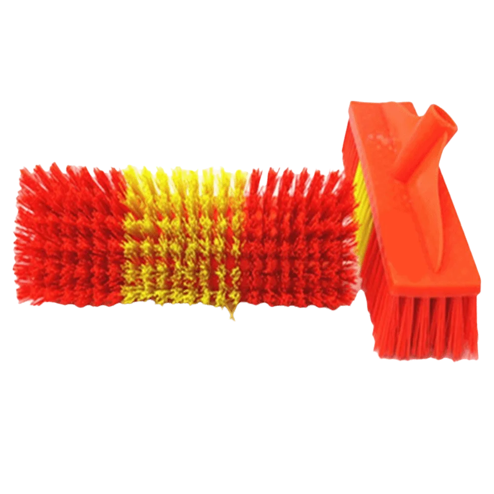 Household Cleaning Tool Tile Brush Scrubbing Sturdy Bristles Floor Cleaner Heavy Duty Thick Plastic Cleaning Brush Bathroom