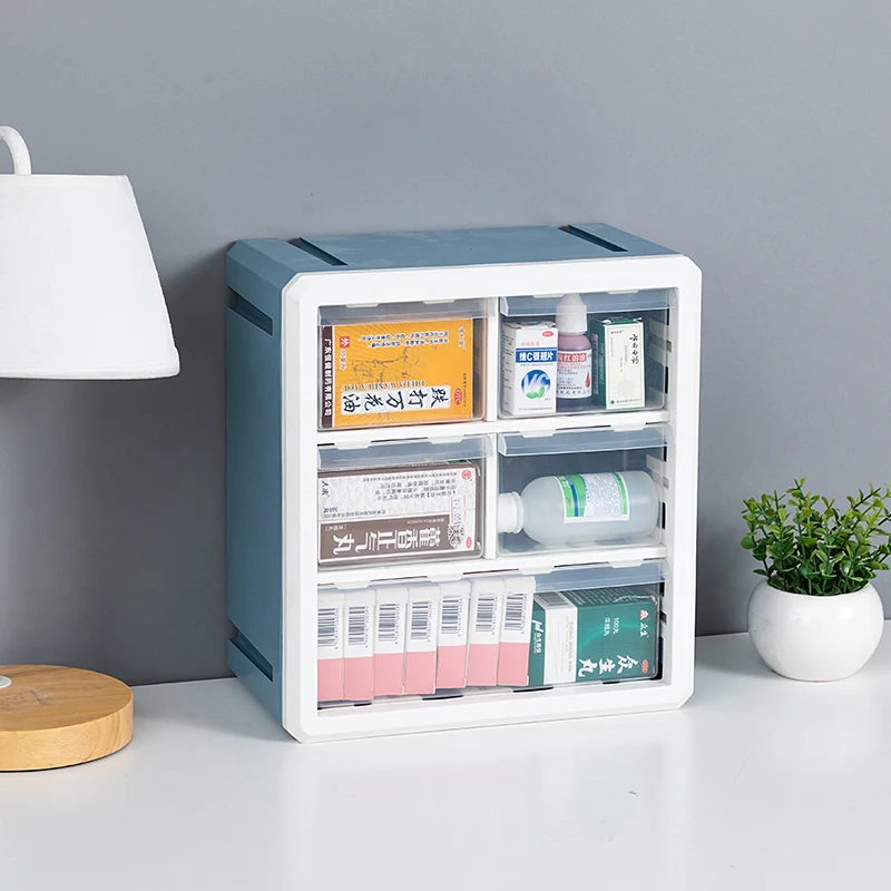 

Home First Aid Kit Multi-layer Medical Storage Box Wall Hanging Drug Organizer Toy Storage Boxs Medicine Store Bins Pill Kit