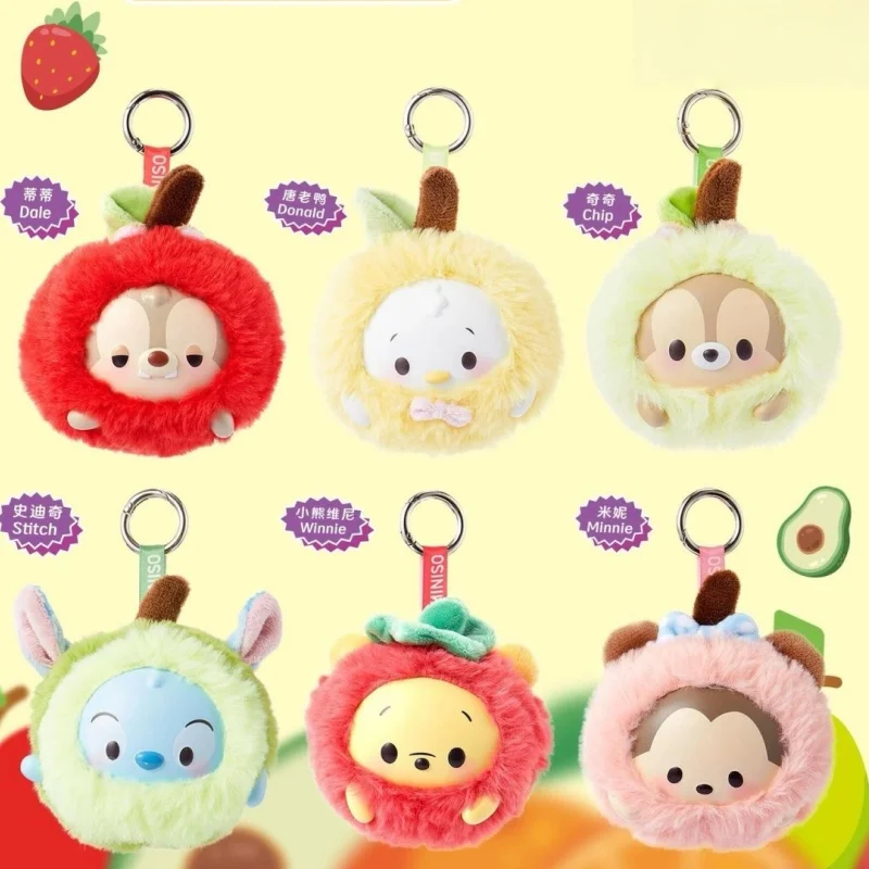 

Hot Disney Ufufy Fruit Collection Vinyl Plush Blind Box Trendy Surprise Toy Gift For Girls Garage Kit Pendant Ornament