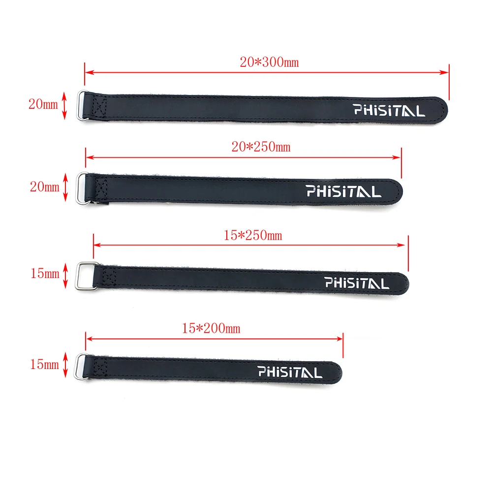 Correa de batería para Dron FPV, cinta súper mágica, cinturón de cinta, soporte de Cable resistente al desgaste, captura de metal para Dron RC DIY, cuadricóptero FPV