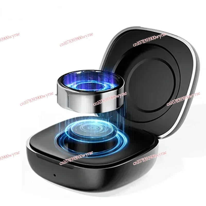 Custom Black Android ring for men women couple VO2 rings fashion