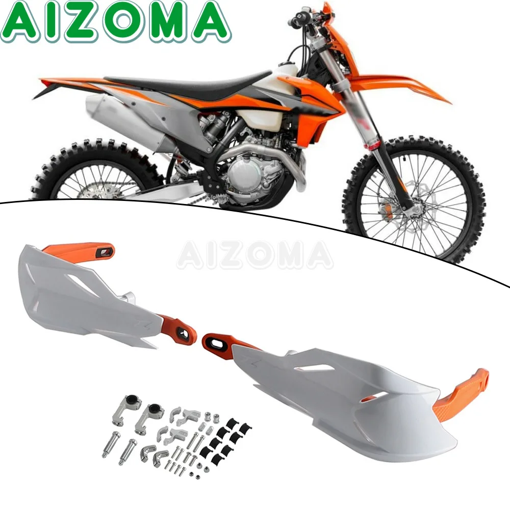 

Защитные накладки на руль для мотоциклов эндуро (Dirt Bike Handguard Protector) для моделей 200, 250, 390, 693, EXC125, EXC250, EXC300, XCW