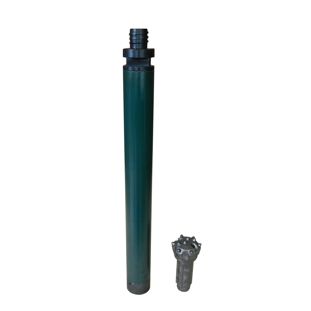 DTH Mine borehole drilling machine low wind pressure borehole Hammer for mine machinery, 54.65.76mm Shank CIR130