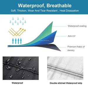 Tampa da motocicleta para Honda X-ADV 750 XADV, toda a temporada, impermeável, Dustproof, protetor UV, Moto Rain Cover 12 principais vendas capa de chuva honda - №9