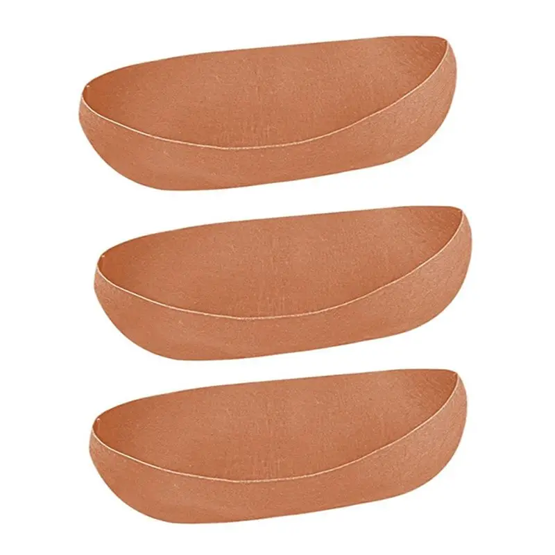 ABKW-Set Of 3 Porch Eaves Foldable Hanging Basket Liners, 36-Inch Trough Planter Accessory For Window Boxes