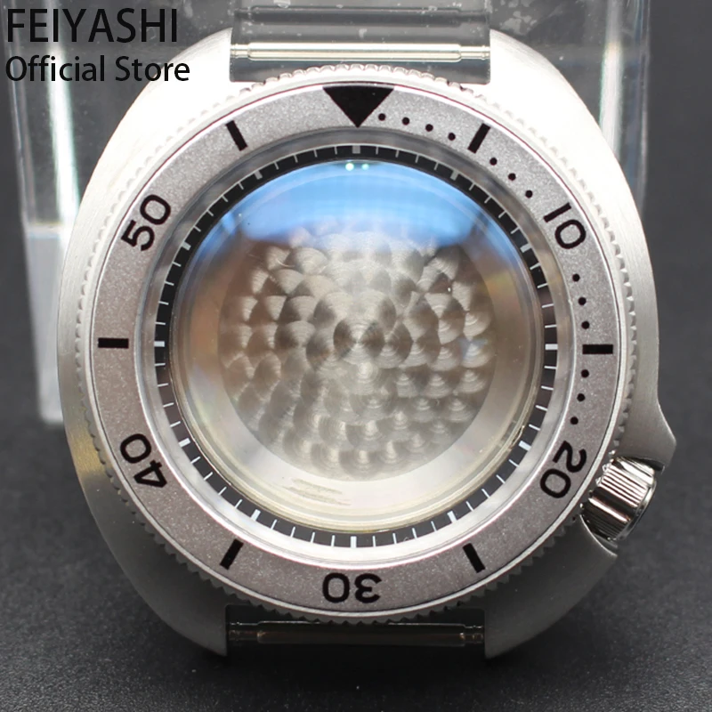 

44mm Watch Case Tuna Case Mod SKX 007 013 6105 Suitable For Seiko Nh34 Nh35 Nh36/38 Movement 28.5mm Dial Hot Sale Sapphire Glass