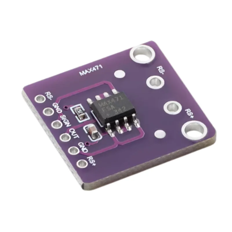 5pcs MAX471 Current Sensor Module Current and Voltage Detection Measurement Module 3A Range