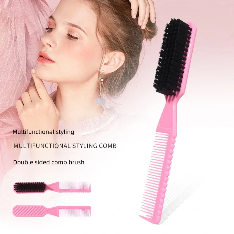 Broken Hair Finishing Comb Trimmer Double Sided Hard Hair Double Edge Hair Removal Comb Cutting Man Beard Oil Head Clean Comb