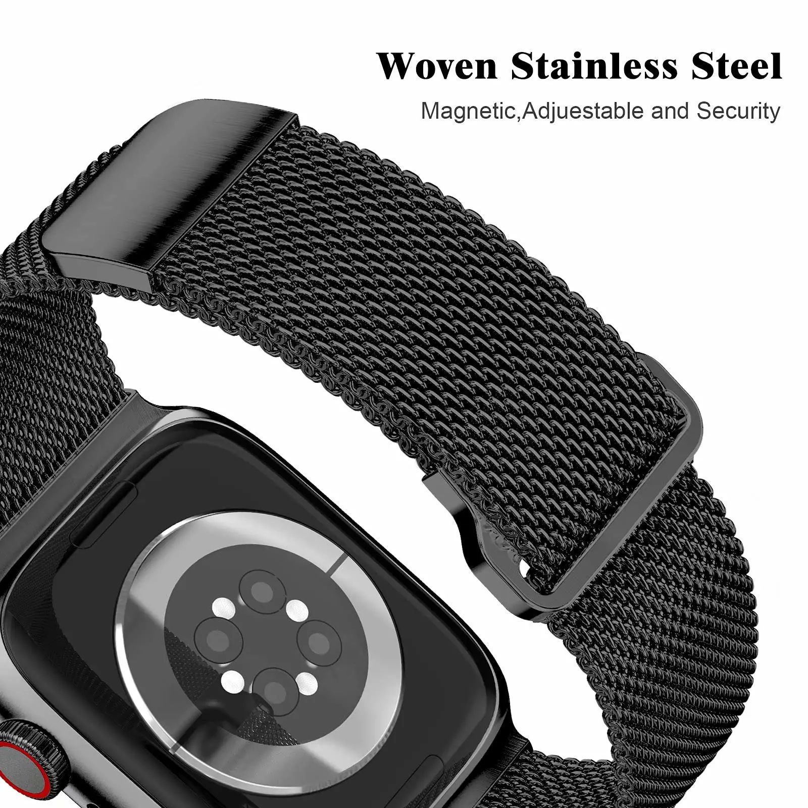 Case+Milanese Loop For Apple Watch Band 49mm 44mm 45mm 42mm 41mm 40mm Metal Magnetic bands iwatch Series 9 8 7 6 5 4 3 SE Strap
