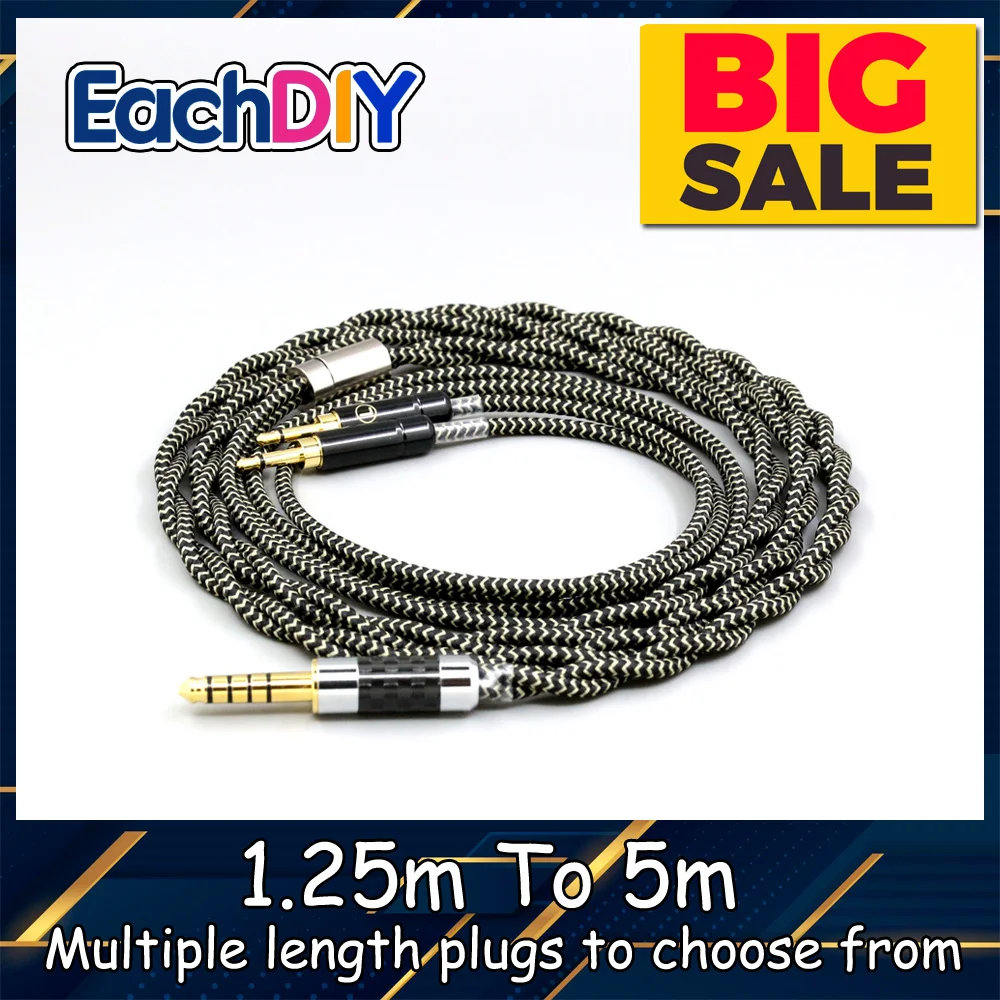 2 Core 2.8mm Litz OFC Earphone Shield Braided Sleeve Cable For Sivga Phoenix SV021 SV023 Oriole PII Apollo Aiva LN009046